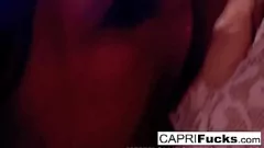 play كابري كافاني يتولى المسؤولية ويمارس الجنس مع كس لندن كيز الرطب