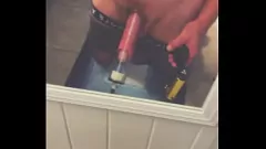 play Golla espesa bombeada con cabeza de champiñones - Vaya lento para su último placer
